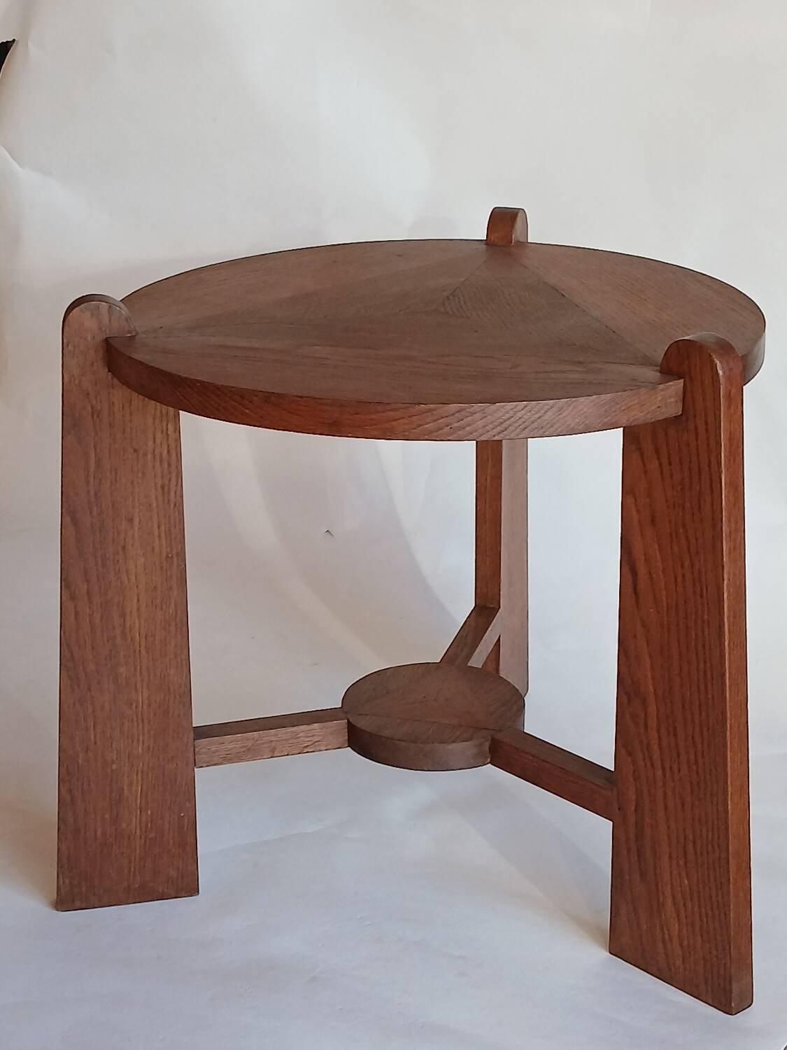 Oak side table, 1950