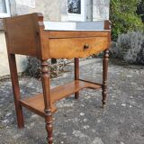 White marble dressing table