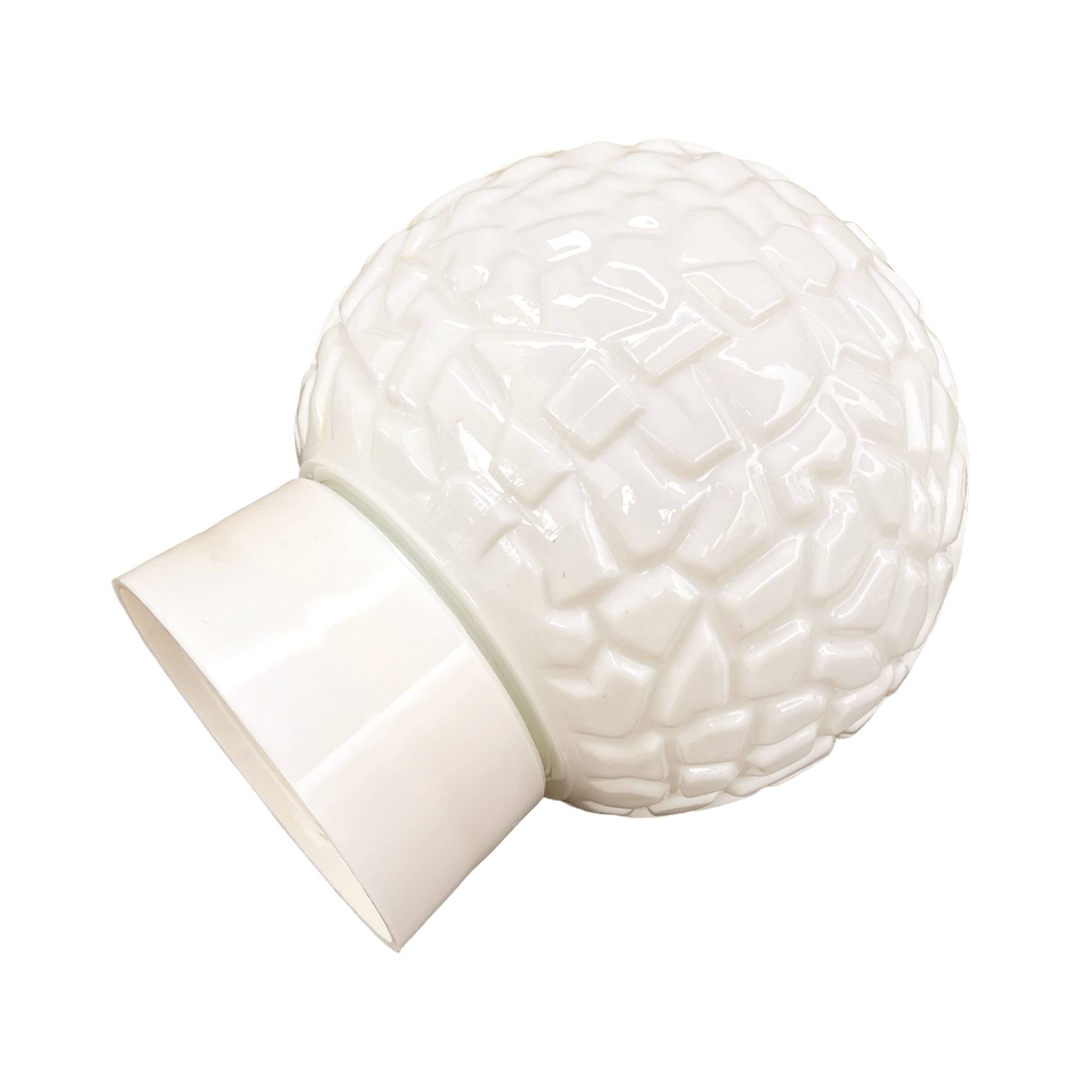 Spherical globe wall lamp, Elektrosvit Nové Zámky, Czechoslovakia, 1960s.