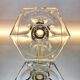 Vaas Art Deco Val Saint Lambert, Luxval series American model L transparent