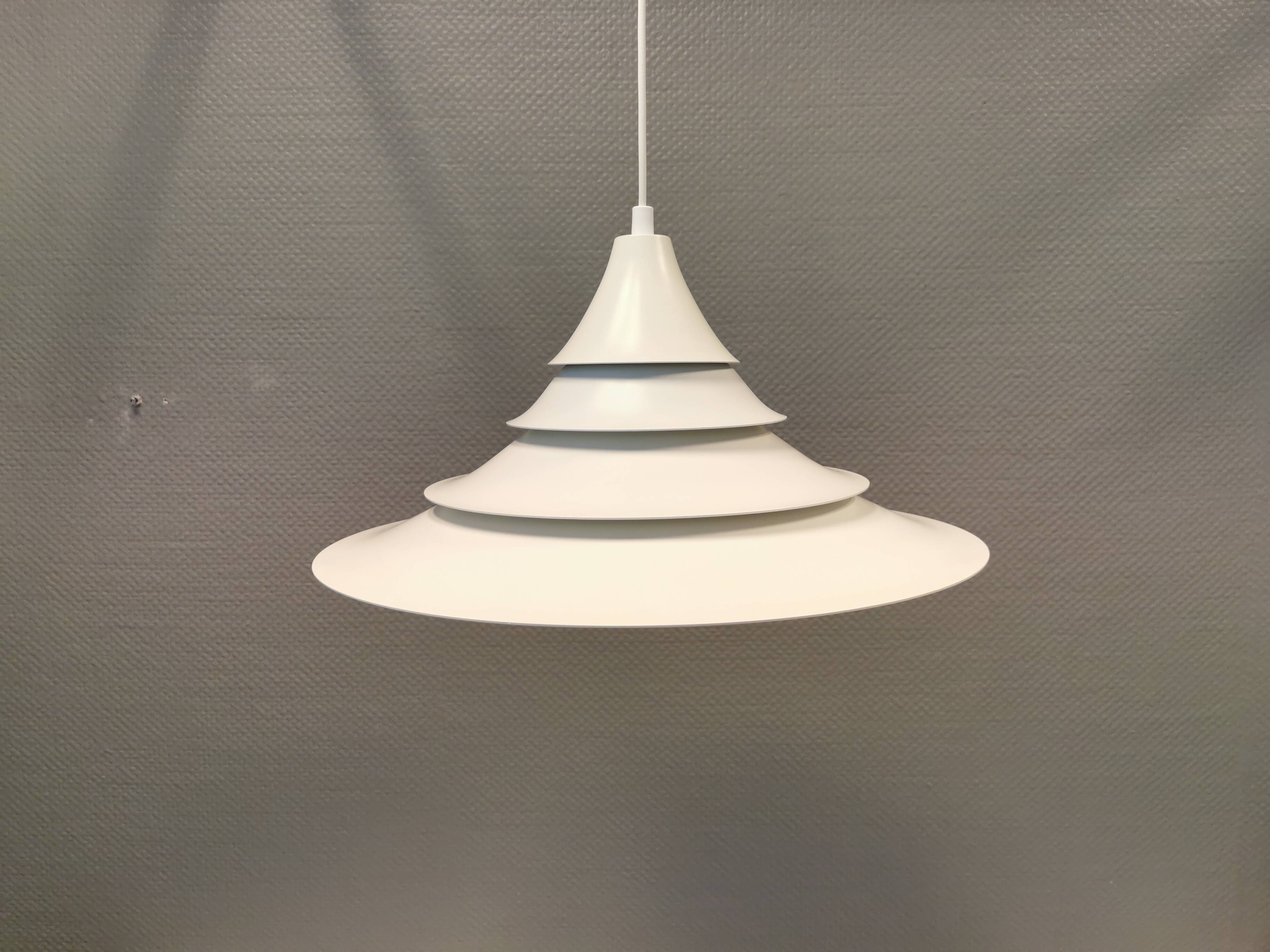 Hanging lamp designed by Ricardoni for Solar ( Nordic Solar Company) in 1982, model Pagode