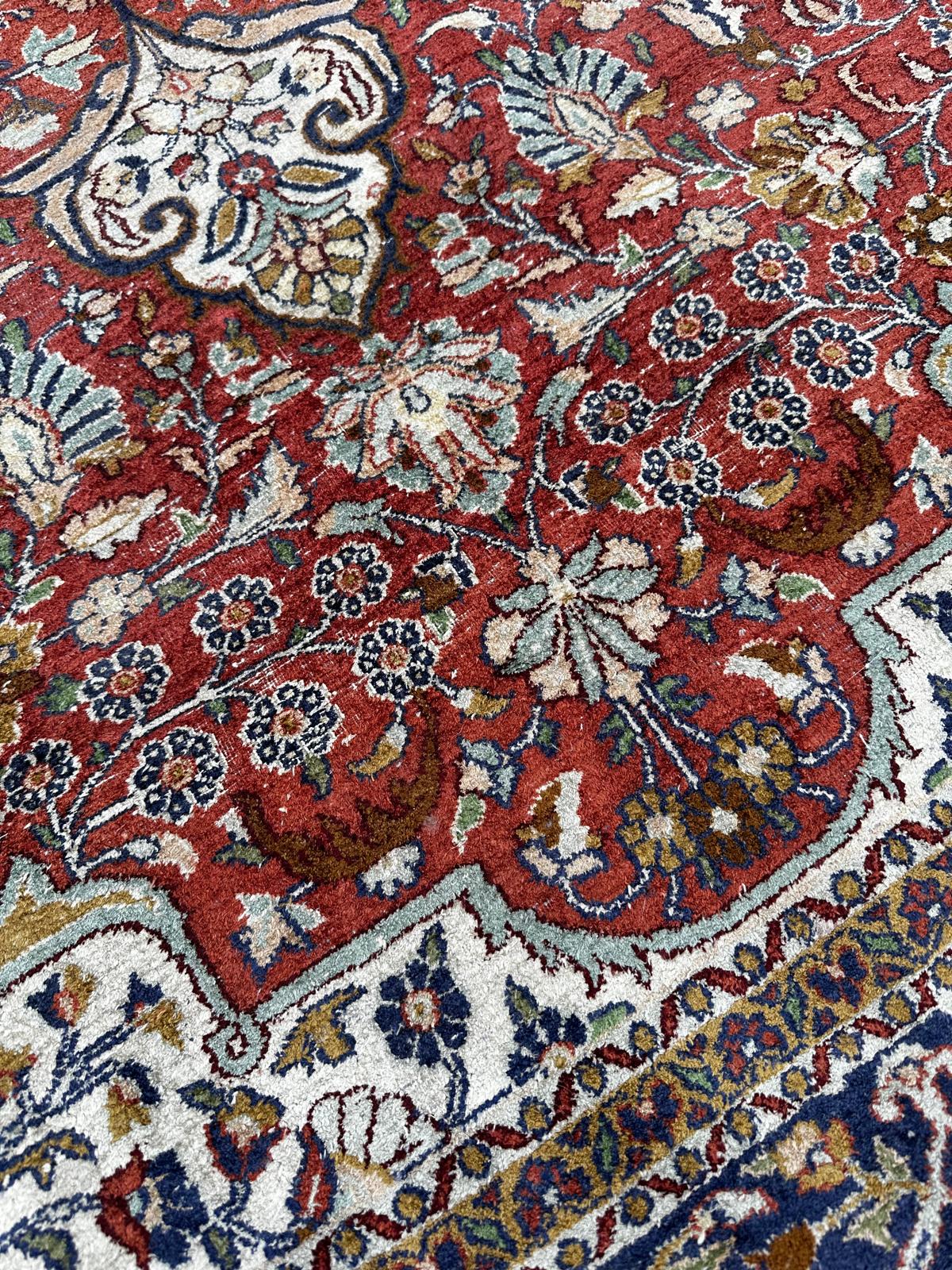 Persian silk carpet 2m x 3m