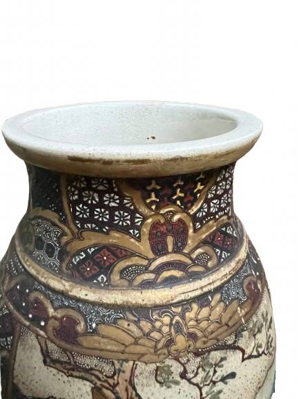 Vase asiatique en céramique