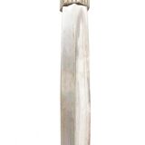 Art Deco silver-plated brass chandelier, 1920