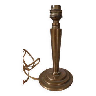 Pied de lampe en bronze