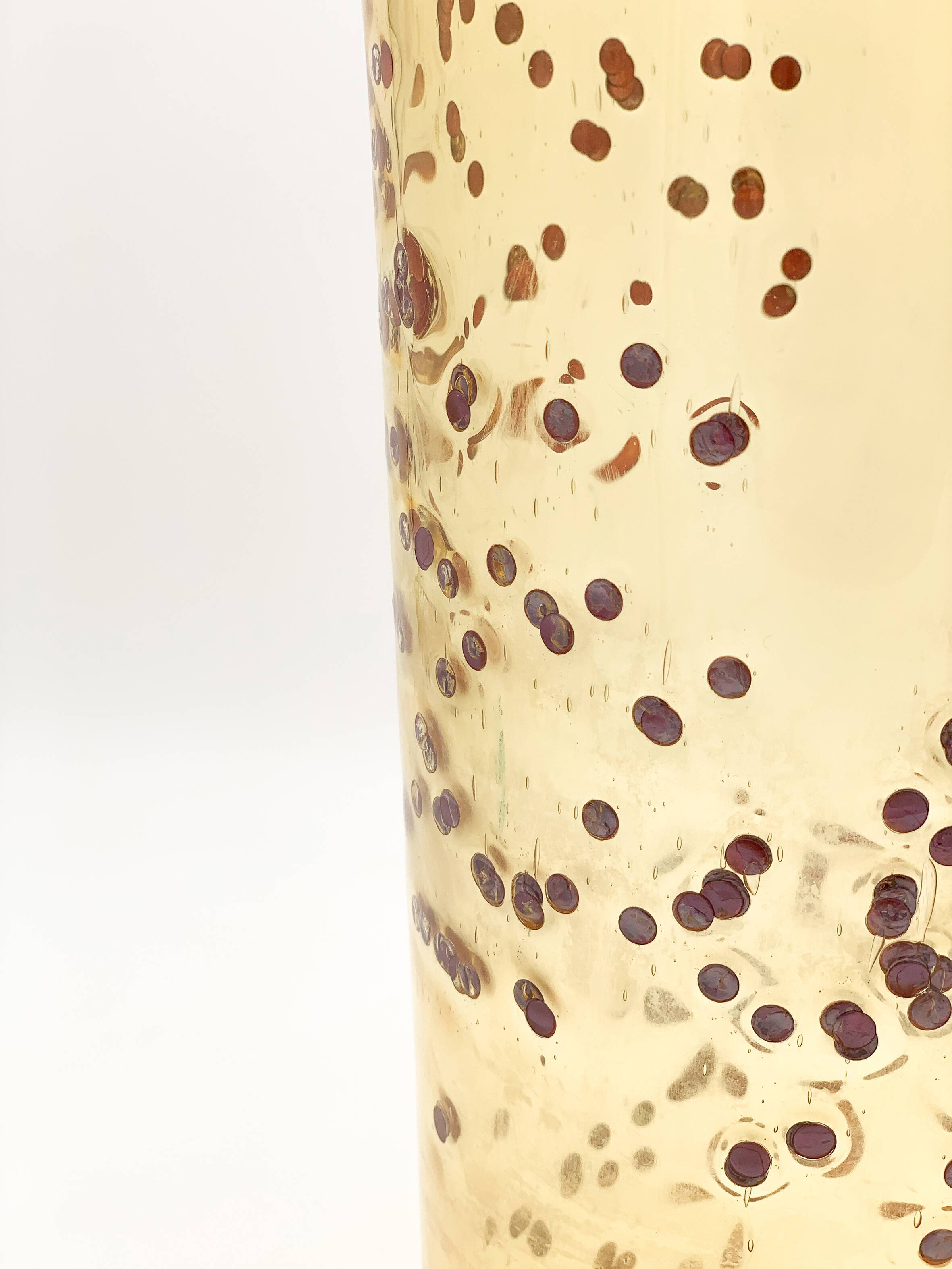 Large glass vase from Murano by the La Murrina workshop.