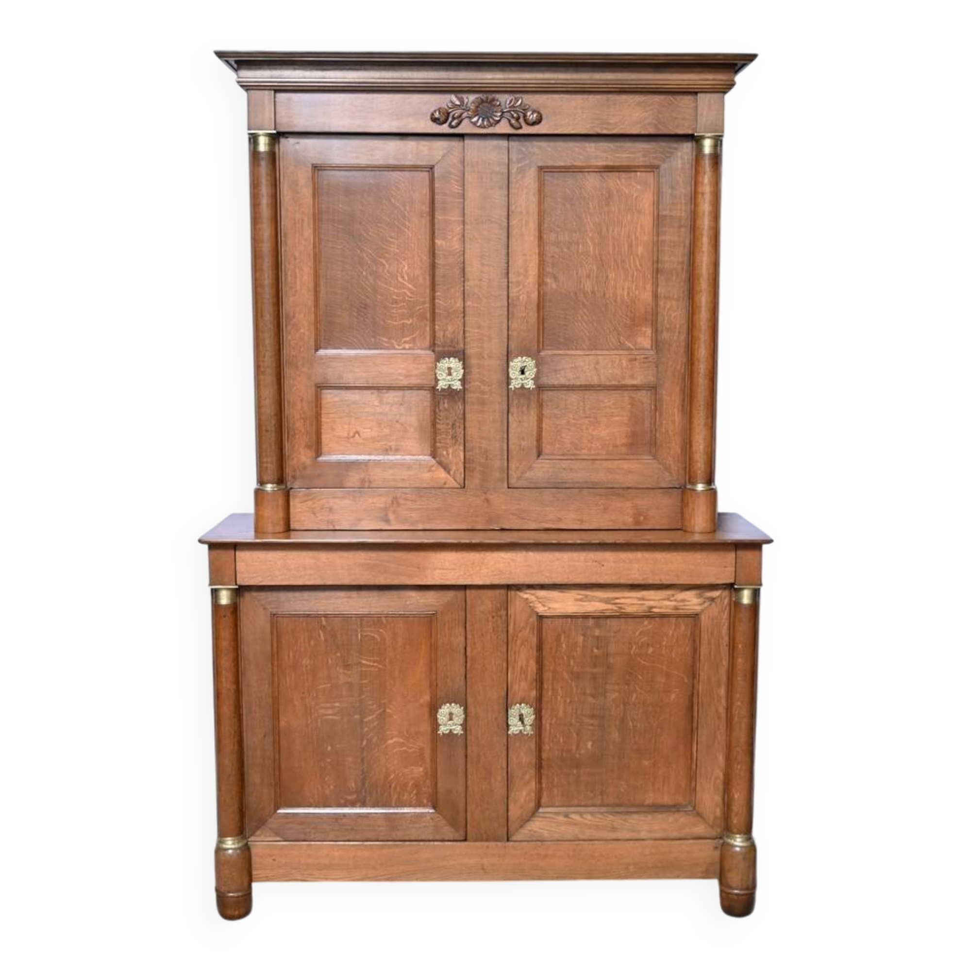 Empire Oak Two-Body Buffet – First Half of the 19th Century