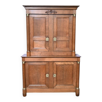 Empire Oak Two-Body Buffet – First Half of the 19th Century