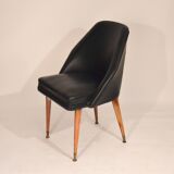Armchair in leatherette vintage
