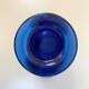 Vintage cobalt blue glass vase
