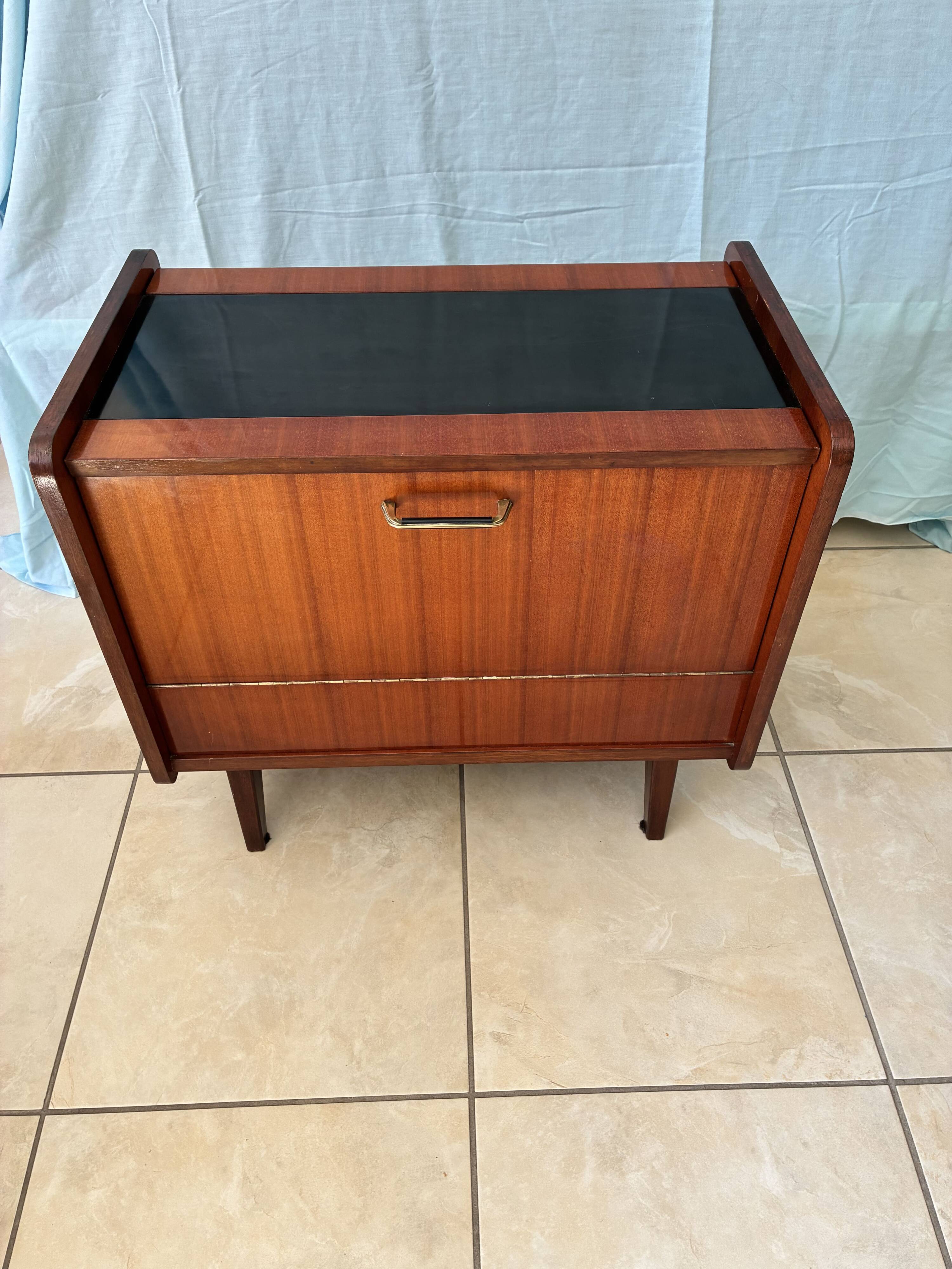 Vintage mahogany bar