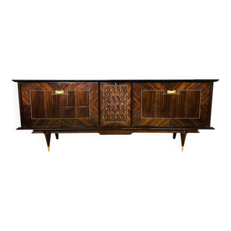 Buffet art déco en ébène de macassar 1940