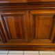 set of 2 solid wood furniture pieces