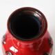 Vintage Vase en céramique rétro milieu du siècle, Allemagne, rouge