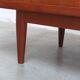 Buffet en teck danois avec portes tambour, années 1960.