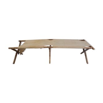 Military camp bed picot bed