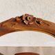 pair of Art Nouveau chairs, cane and faux leather