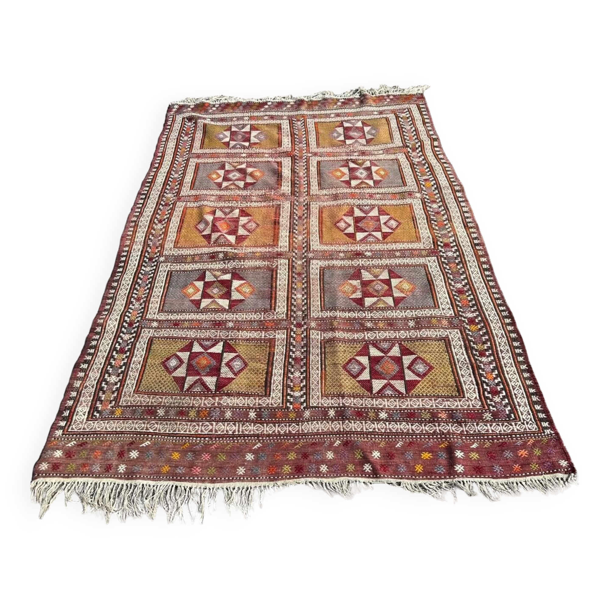 large vintage kilim rug