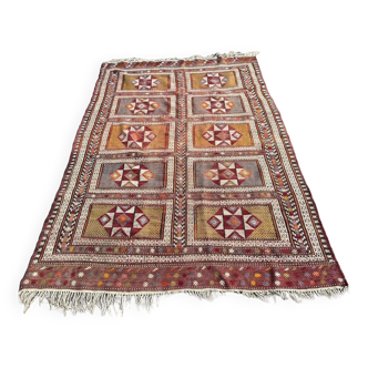 grand tapis kilim vintage