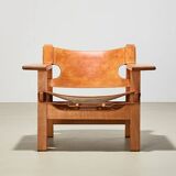 Borge Mogensen Spanish Chair for Fredericia Denmark 1958