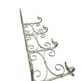 Antique wrought iron coat rack