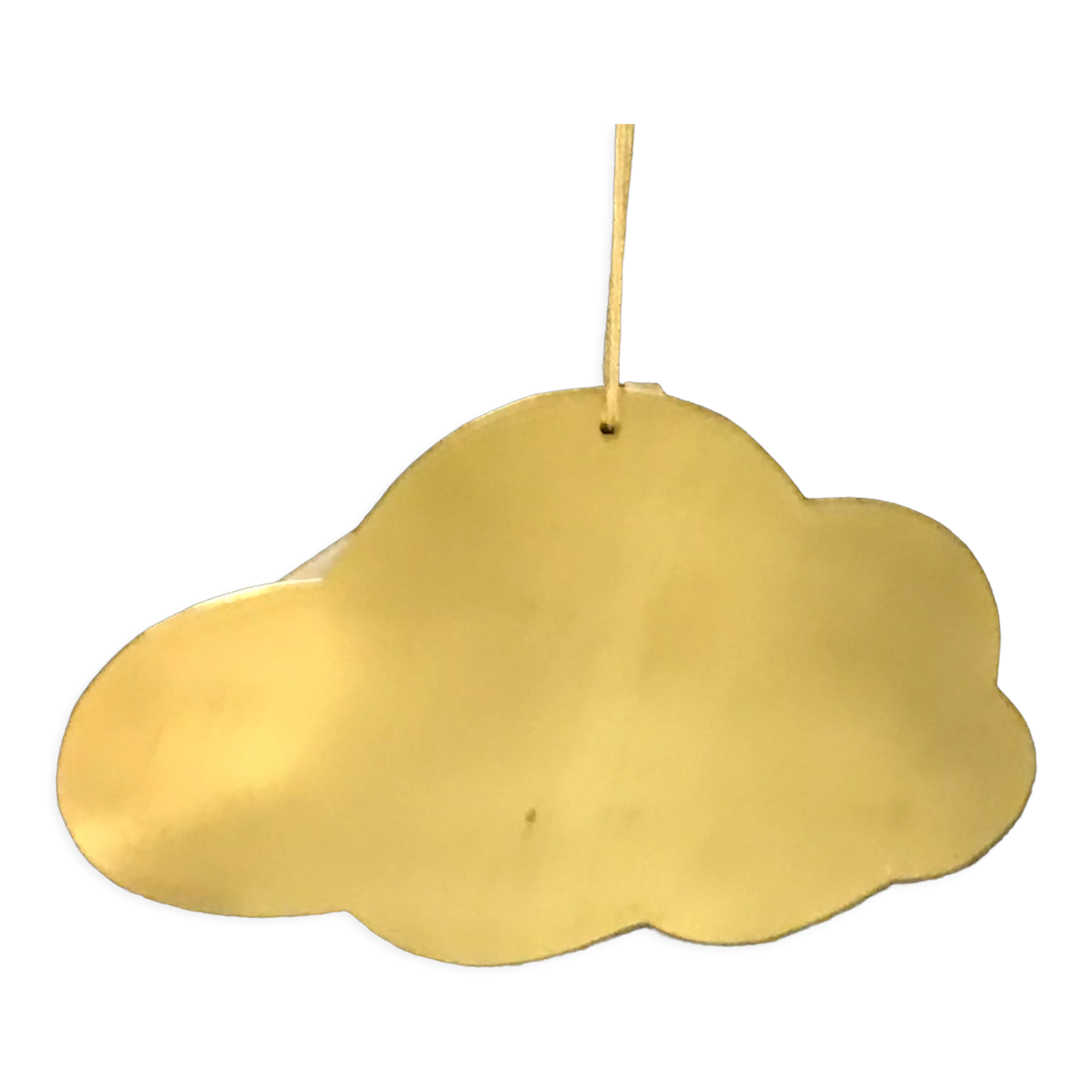 Small model brass cloud