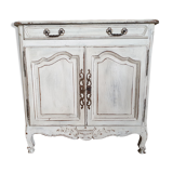Cream patinated buffet