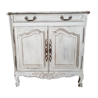 Cream patinated buffet