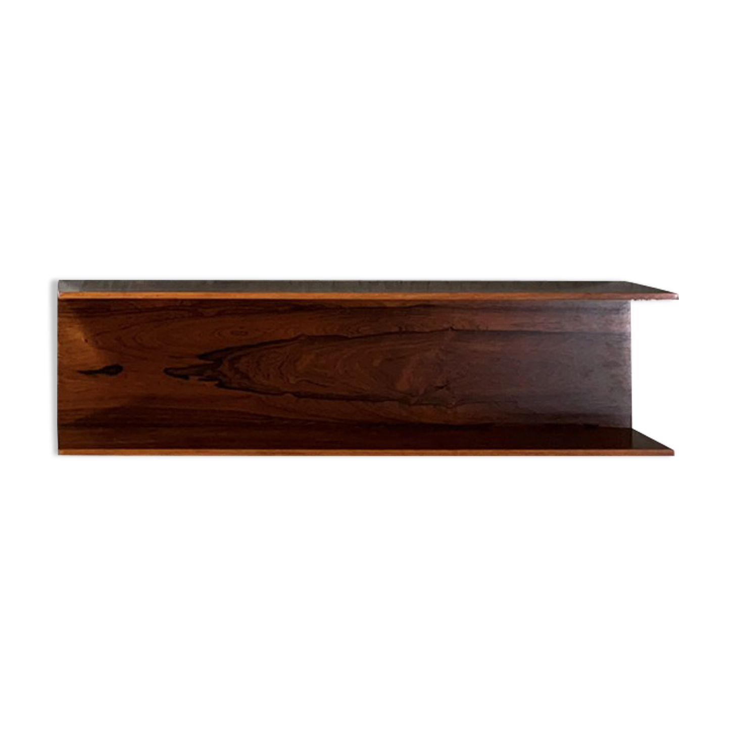 Wall shelf by Walter Wirz for Wilhelm Renz, 60s. Rosewood