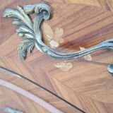 Louis XV style chest of drawers in rosewood
