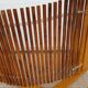 60s slatted sunbed lounger in 60s slats