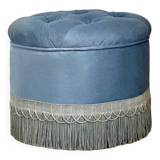 Pouf en velours
