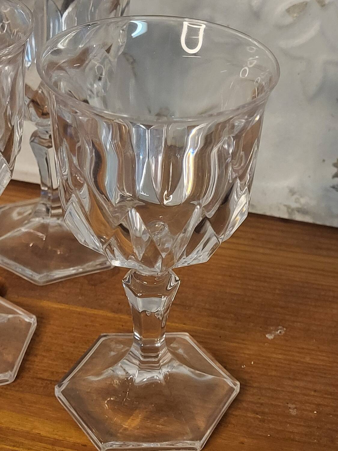 Crystal glasses