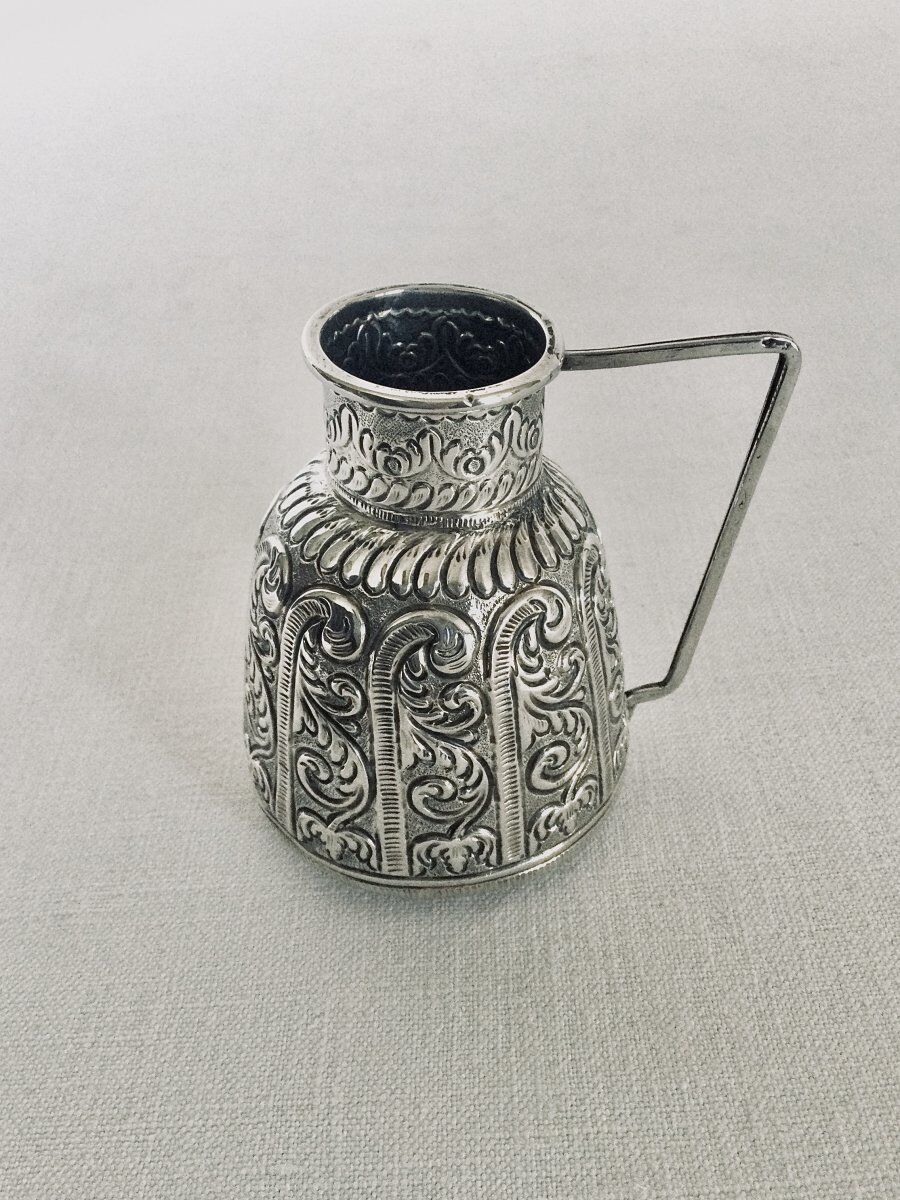 Silver milk pot