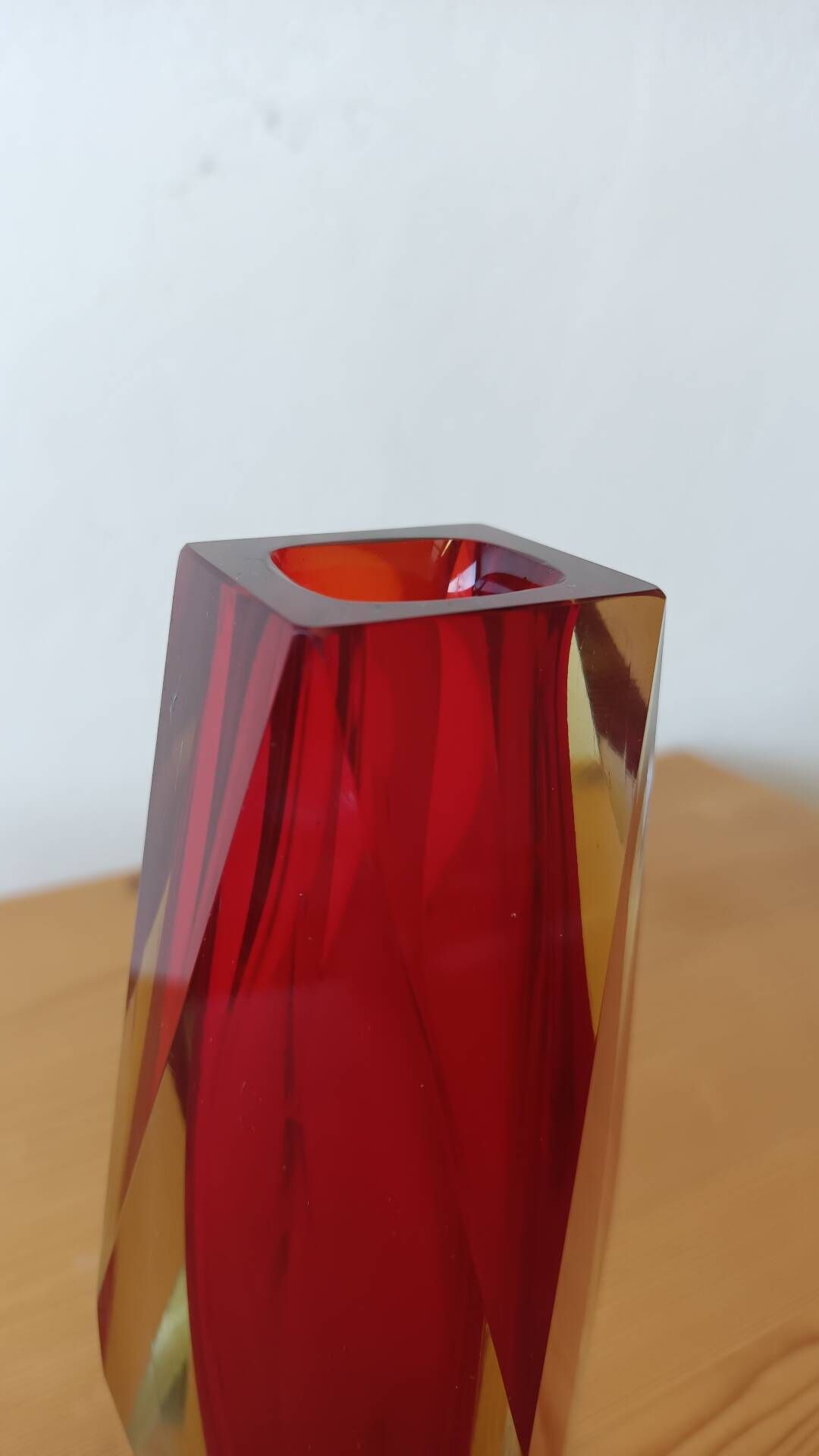 Facet vase Sommerso