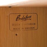 Scandinavian teak cabinet by Bodafors with sliding doors