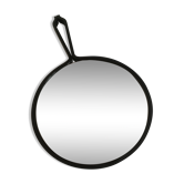 Miroir double face des années 70 à suspendre 24 x 47 cm