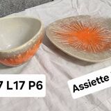 1930s ceramic cup and saucer