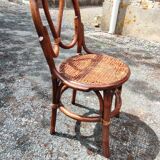 Rattan bistro chairs
