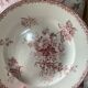 Deep dish in ironstone stamped Sarreguemines Fontanges model