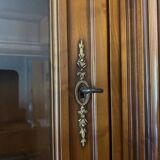 Buffet Louis Philippe showcase library in new cherry wood new/resale