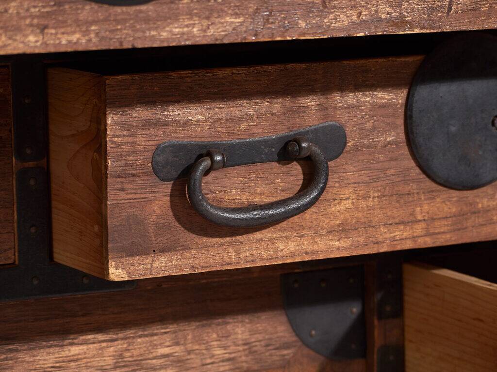 Ancient Japanese Tansu – Meiji/Taishō Period (c.1868-1926) #52