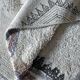 Tapis berbere 160x230 cm blanc motifs colorés