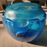 Glass paste vase J.P Mateus