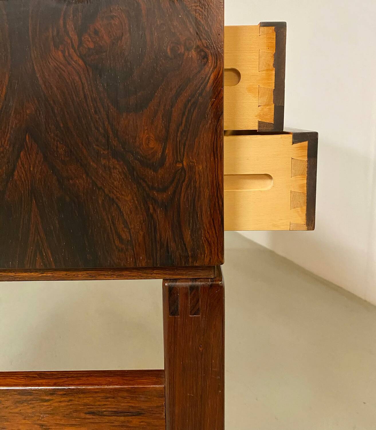 Danish Palisander Desk by Arne Wahl Iversen 60s