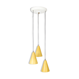 Lustre jaune aluminium