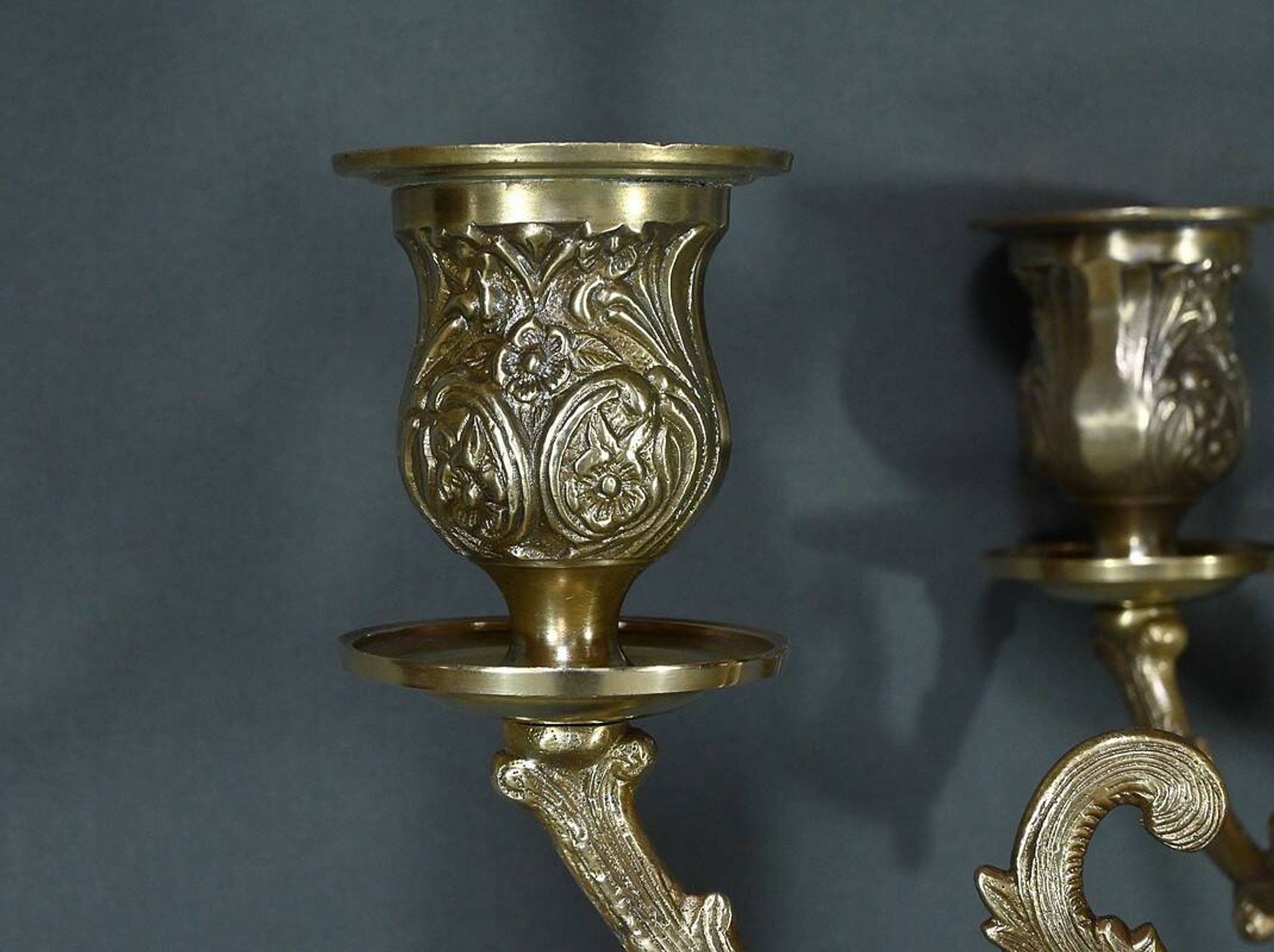 Important Bronze Candelabra, Louis XVI style – Late 19th century