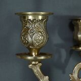 Important Bronze Candelabra, Louis XVI style – Late 19th century
