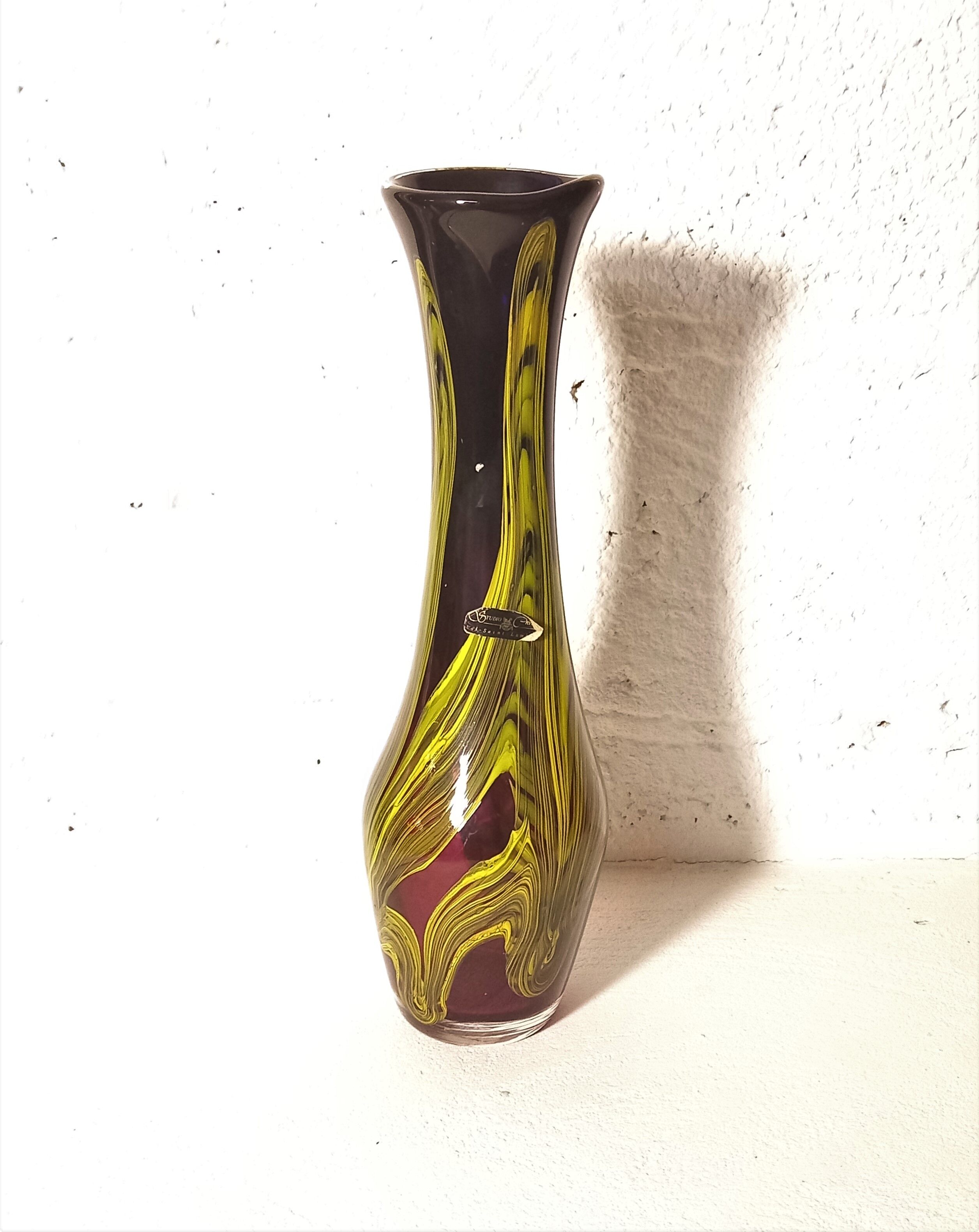 Vase Studio Cristal de Val st Lambert