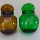 Lot 2 vintage reclining pots in verrd